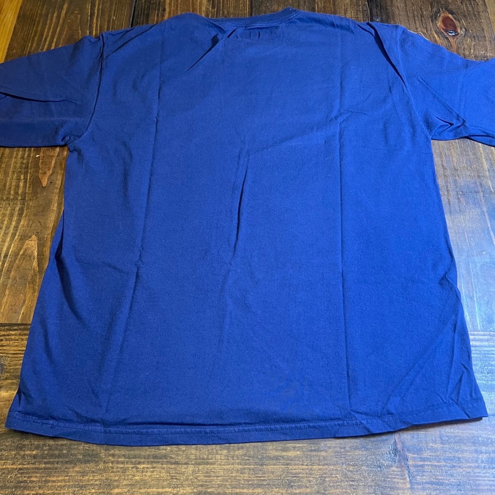 NFL Team Apparel Denver Broncos T-Shirt Mens XL Navy Blue Graphic Short Sleeve - Picture 6 of 6